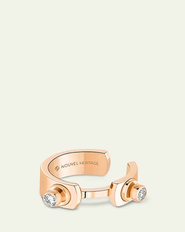 18K Monday Morning Ear Cuff, Single